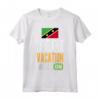 Saint Kitts e Nevis Souvenir - Viaggi - Maglietta Saint Kitts e Nevis Modalità Vacanza - Esplora e Scopri il Tuo Viaggio