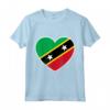 Saint Kitts e Nevis Amore Maglietta - Falling in love with Saint Kitts and Nevis - Great for Kittitian and Nevisian People