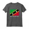 Bandiera di Saint Kitts e Nevis Maglietta - Leggera e Comoda - Ideale per Mostrare il Tuo Orgoglio Nazionale
