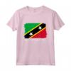 Bandiera di Saint Kitts e Nevis Maglietta - Leggera e Comoda - Ideale per Mostrare il Tuo Orgoglio Nazionale