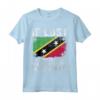 Saint Kitts e Nevis Flag Souvenir - Se Perso Mandami a Maglietta - Ideale per Amanti del Paese e Chi Ha Radici da Saint Kitts e Nevis