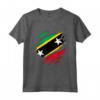 Camicie Orgogliose di Kittians - Saint Kitts e Nevis Flag Maglietta per Mostrare il Tuo Orgoglio Kittiano