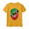 Bandiera di Saint Kitts e Nevis Lion Pride - Maglietta Souvenir Saint Kitts e Nevis con Leone - Ideale per mostrare l'orgoglio e il supporto per Saint Kitts e Nevis
