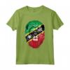 Bandiera di Saint Kitts e Nevis Lion Pride - Maglietta Souvenir Saint Kitts e Nevis con Leone - Ideale per mostrare l'orgoglio e il supporto per Saint Kitts e Nevis