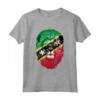 Bandiera di Saint Kitts e Nevis Lion Pride - Maglietta Souvenir Saint Kitts e Nevis con Leone - Ideale per mostrare l'orgoglio e il supporto per Saint Kitts e Nevis