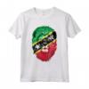 Bandiera di Saint Kitts e Nevis Lion Pride - Maglietta Souvenir Saint Kitts e Nevis con Leone - Ideale per mostrare l'orgoglio e il supporto per Saint Kitts e Nevis