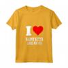Cuore Rosso Amo Saint Kitts And Nevis - Maglietta con Collo a V Leggera - Ideale per Mostrare Orgoglio