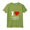 Cuore Rosso Amo Saint Kitts And Nevis - Maglietta con Collo a V Leggera - Ideale per Mostrare Orgoglio