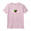 Saint Kitts e Nevis Bandiera Cuore Love Maglietta - Ideale per Indipendenza e Viaggi a Saint Kitts e Nevis