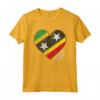 Retro Vintage Saint Kitts e Nevis Bandiera Maglietta - Design Patriottico per Uomini e Donne - Ideale come Regalo Souvenir