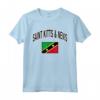 Bandiera di Saint Kitts e Nevis - Fiero Kittitian Nevisian Maglietta - Ideale per Uomini, Donne e Bambini
