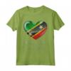 I Love Heart of Oak Saint Kitts e Nevis Bandiera nazionale Maglietta - Ideale per Feste Nazionali e Patriotismo