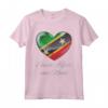 I Love Heart of Oak Saint Kitts e Nevis Bandiera nazionale Maglietta - Ideale per Feste Nazionali e Patriotismo