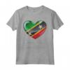 I Love Heart of Oak Saint Kitts e Nevis Bandiera nazionale Maglietta - Ideale per Feste Nazionali e Patriotismo