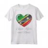 I Love Heart of Oak Saint Kitts e Nevis Bandiera nazionale Maglietta - Ideale per Feste Nazionali e Patriotismo