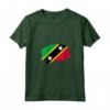 Donna Segnala Saint Kitts e Nevis Maglietta con Collo a V - Ideale come Regalo per Chiunque Ama le Proprie Radici a Saint Kitts e Nevis