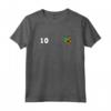 Saint Kitts e Nevis - Maglietta Numero 10 con Bandiera Calcistica - Orgoglio Nazionale per i Tifosi di Saint Kitts e Nevis