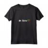 Saint Kitts e Nevis Blackletter Flag Caraibi Maglietta - Guerrieri Reggae Dancehall Soca - Collo a V