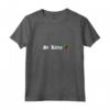 Saint Kitts e Nevis Blackletter Flag Caraibi Maglietta - Guerrieri Reggae Dancehall Soca - Collo a V