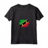 Donna Segnala Saint Kitts e Nevis - Maglietta con Bandiera - Ideale come Regalo per Chi Ama le Proprie Radici