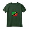 Donna Segnala Saint Kitts e Nevis - Maglietta con Bandiera - Ideale come Regalo per Chi Ama le Proprie Radici