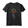 Bandiera di Saint Kitts e Nevis Rose Pride - Maglietta con Radici Saint Kitts Flag - Ideale per Mostrare il Tuo Orgoglio di Saint Kitts e Nevis