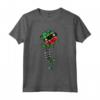 Bandiera di Saint Kitts e Nevis Rose Pride - Maglietta con Radici Saint Kitts Flag - Ideale per Mostrare il Tuo Orgoglio di Saint Kitts e Nevis