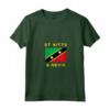 Donna Saint Kitts e Nevis Independence Day Caraibi Maglietta con Collo a V - Celebra l'Indipendenza con Stile durante Labor Day e Carnevale