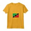 Donna Saint Kitts e Nevis Independence Day Caraibi Maglietta con Collo a V - Celebra l'Indipendenza con Stile durante Labor Day e Carnevale