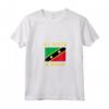 Donna Saint Kitts e Nevis Independence Day Caraibi Maglietta con Collo a V - Celebra l'Indipendenza con Stile durante Labor Day e Carnevale