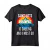 Saint Kitts e Nevis È Calling E Devo Go - Arcobaleno Mout Maglietta - Ideale per Chi Ama Saint Kitts e Nevis