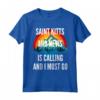 Saint Kitts e Nevis È Calling E Devo Go - Arcobaleno Mout Maglietta - Ideale per Chi Ama Saint Kitts e Nevis