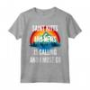 Saint Kitts e Nevis È Calling E Devo Go - Arcobaleno Mout Maglietta - Ideale per Chi Ama Saint Kitts e Nevis