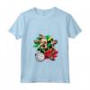 Donna Dabbing Dog Saint Kitts e Nevis Volley Fan Jersey - Maglietta Pallavolo con Collo a V - Dabbing Kittian - Orgoglio Squadra Pallavolo Kittian