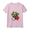 Donna Dabbing Dog Saint Kitts e Nevis Volley Fan Jersey - Maglietta Pallavolo con Collo a V - Dabbing Kittian - Orgoglio Squadra Pallavolo Kittian
