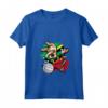 Donna Dabbing Dog Saint Kitts e Nevis Volley Fan Jersey - Maglietta Pallavolo con Collo a V - Dabbing Kittian - Orgoglio Squadra Pallavolo Kittian
