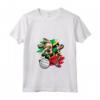 Donna Dabbing Dog Saint Kitts e Nevis Volley Fan Jersey - Maglietta Pallavolo con Collo a V - Dabbing Kittian - Orgoglio Squadra Pallavolo Kittian