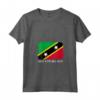 Donna Bandiera di Saint Kitts e Nevis Maglietta con Collo a V - Ideale per Patrioti e Collezionisti - Acquista Online!