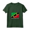 Donna Bandiera di Saint Kitts e Nevis Maglietta con Collo a V - Ideale per Patrioti e Collezionisti - Acquista Online!