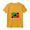 Donna Bandiera di Saint Kitts e Nevis Maglietta con Collo a V - Ideale per Patrioti e Collezionisti - Acquista Online!
