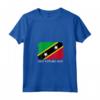 Donna Bandiera di Saint Kitts e Nevis Maglietta con Collo a V - Ideale per Patrioti e Collezionisti - Acquista Online!