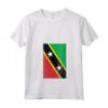 Donna Saint Kitts e Nevis Bandiera Kittian e Nevisian Pride Maglietta con Collo a V - Ideale come Regalo di Viaggio