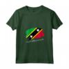 Donna Segnala Saint Kitts e Nevis Maglietta con Collo a V - Ideale Regalo per Chi ha Radici a Saint Kitts e Nevis - Leggera e Resistente