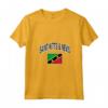 Donna Bandiera di Saint Kitts e Nevis - Fiero Kittitian Nevisian Maglietta con Collo a V - Ideale per Esprimere Amore e Orgoglio