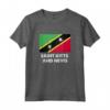 Bandiera di Saint Kitts e Nevis Maglietta - Mostra il tuo Orgoglio per Kitts e Nevis - Ideale per Uomini e Donne