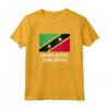 Bandiera di Saint Kitts e Nevis Maglietta - Mostra il tuo Orgoglio per Kitts e Nevis - Ideale per Uomini e Donne