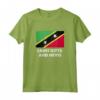 Bandiera di Saint Kitts e Nevis Maglietta - Mostra il tuo Orgoglio per Kitts e Nevis - Ideale per Uomini e Donne