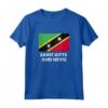 Bandiera di Saint Kitts e Nevis Maglietta - Mostra il tuo Orgoglio per Kitts e Nevis - Ideale per Uomini e Donne