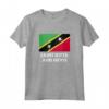 Bandiera di Saint Kitts e Nevis Maglietta - Mostra il tuo Orgoglio per Kitts e Nevis - Ideale per Uomini e Donne