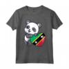 Bandiera di Saint Kitts e Nevis Panda Pride - Maglietta Cuore di Saint Kitts e Nevis - Ideale per Mostrare il Tuo Orgoglio